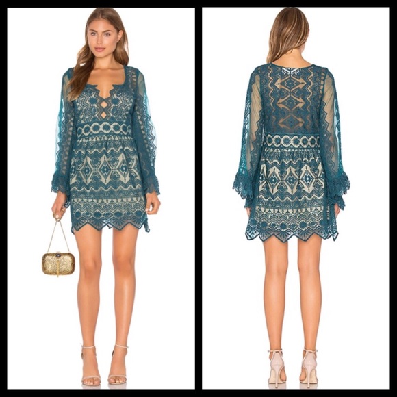 🌼HP🌼 Jen’s Pirate Booty Crochet Lace Boho Dress - Picture 6 of 8